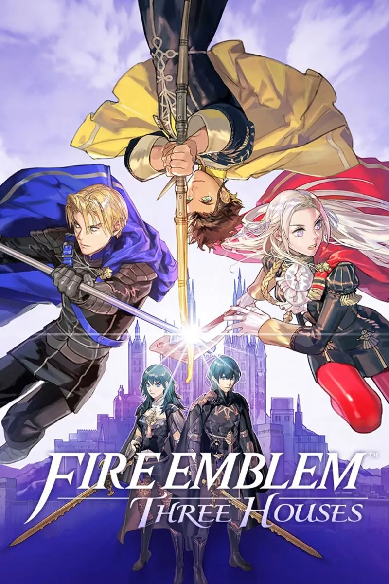 Hình ảnh chính từ Fire Emblem: Three Houses, minh họa sự kết hợp độc đáo giữa chiến thuật nhập vai và yếu tố mô phỏng đời sống học đường.