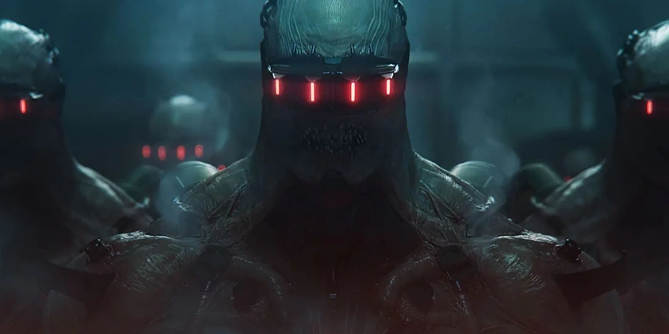 Hình ảnh một nhóm Zed đáng sợ trong Killing Floor 3 đang tiến về phía người chơi, minh họa mối đe dọa cần được khắc chế bởi lớp Medic.
