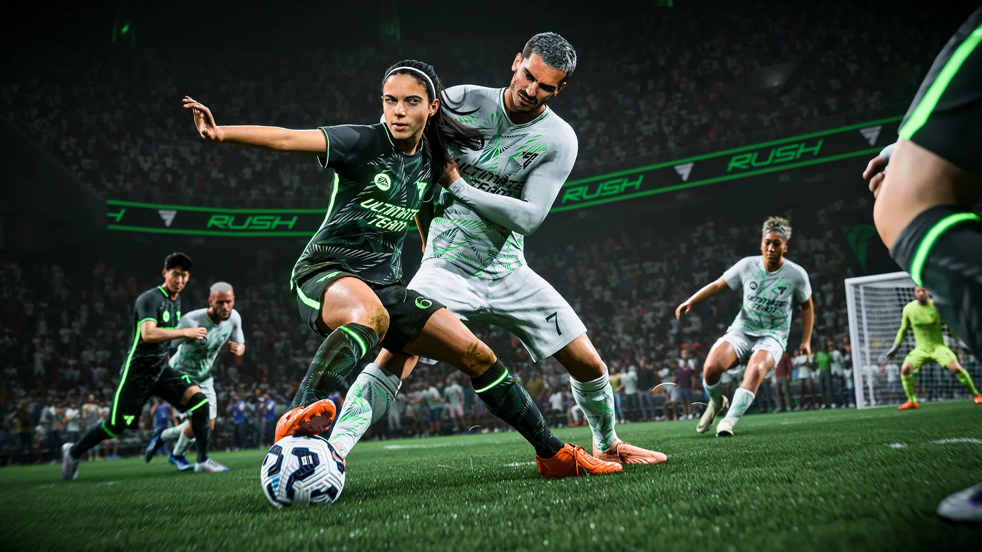 Jude Bellingham và Jamal Musiala trên bìa EA SPORTS FC 26 thể hiện thế hệ tài năng mới