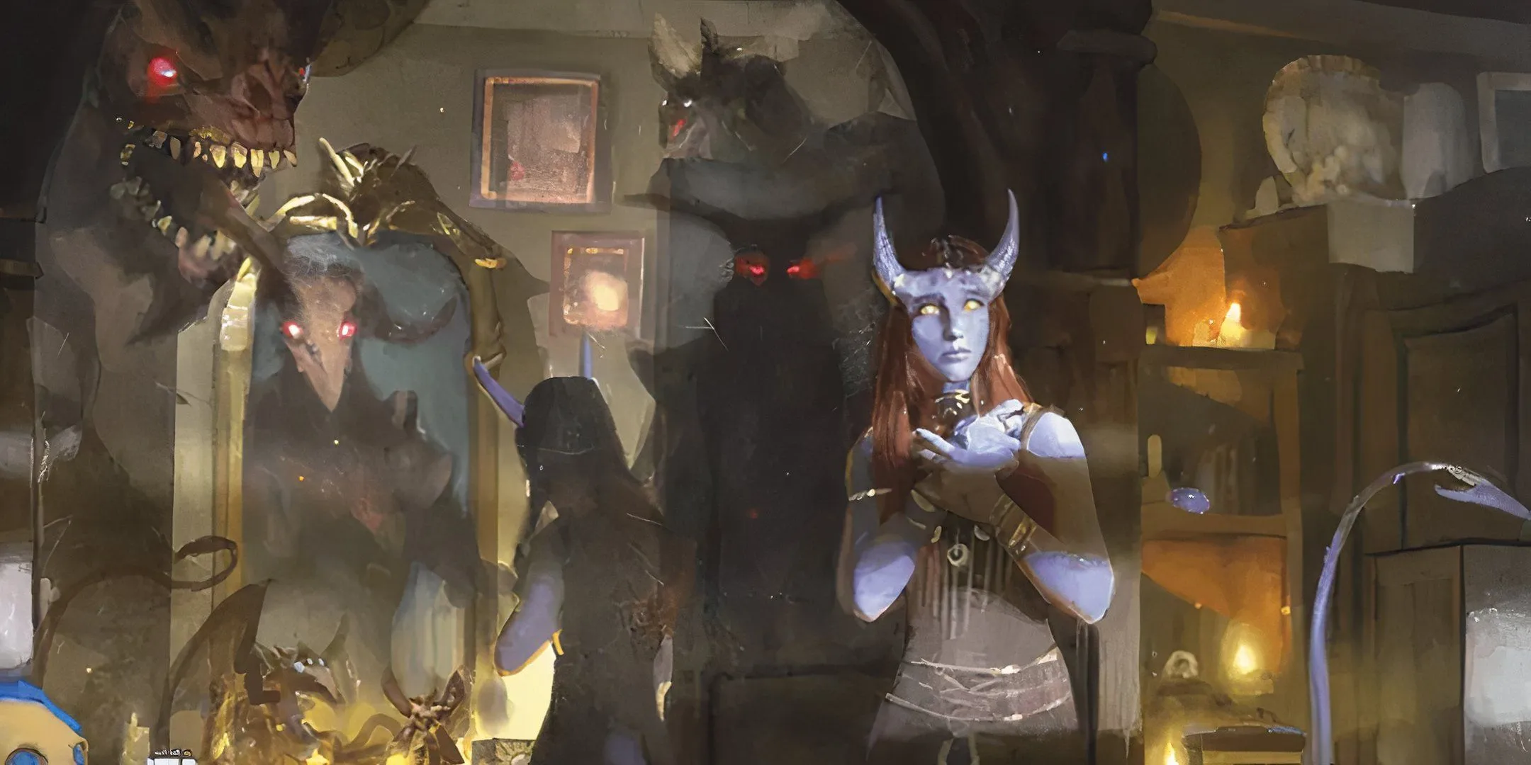 Một người chơi Dungeons &amp; Dragons nhận được món quà bóng tối từ một thế lực hắc ám. 