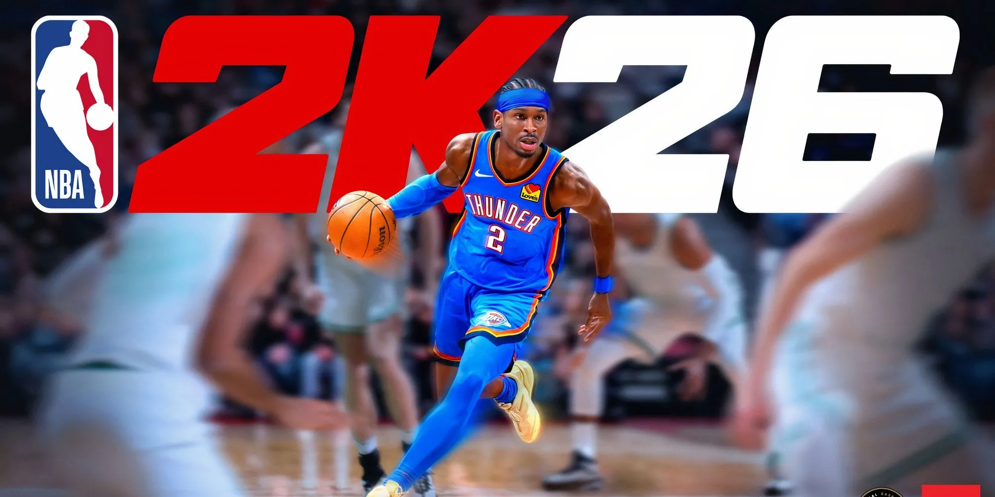 NBA 2K26 Standard Edition với siêu sao Shai Gilgeous-Alexander trên trang bìa