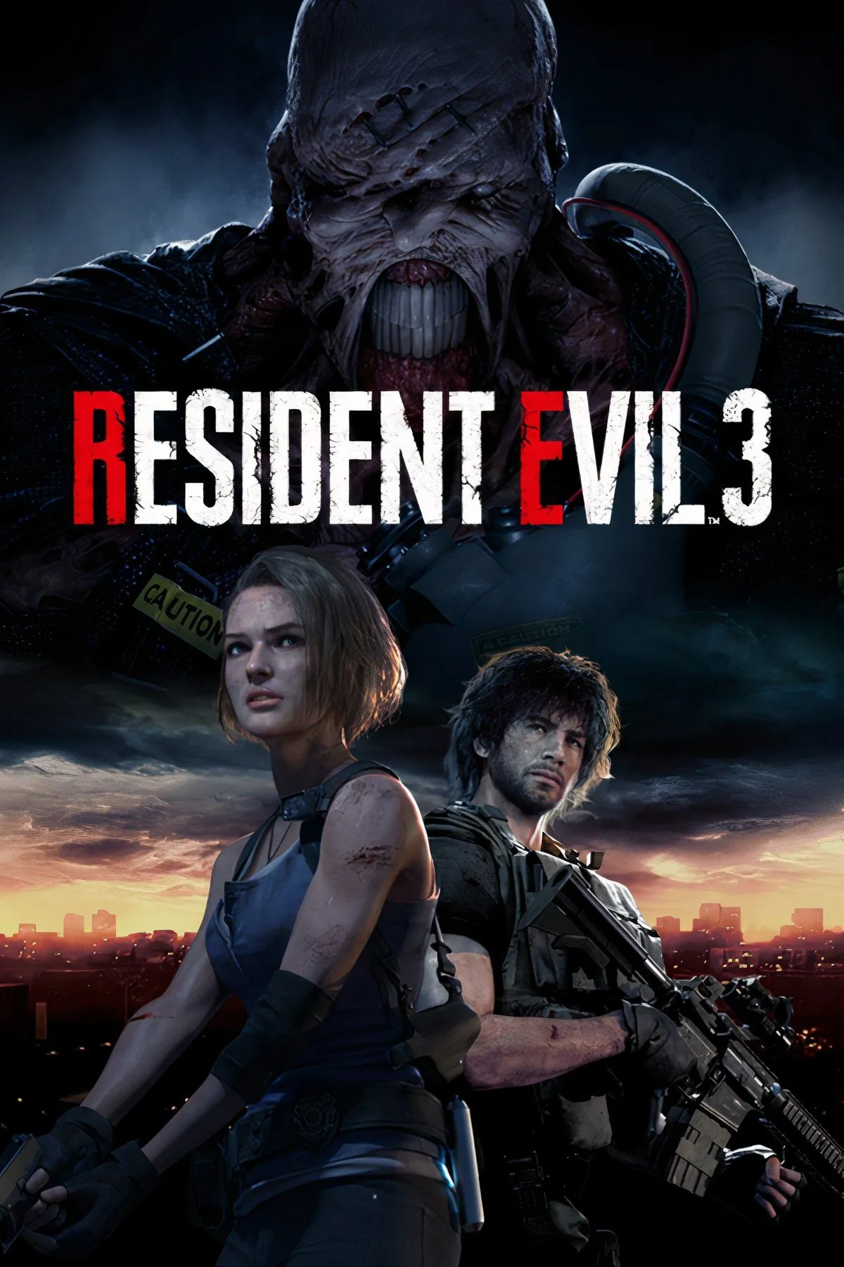 Nhân vật Jill Valentine trong Resident Evil 3 Remake chạy trốn Nemesis