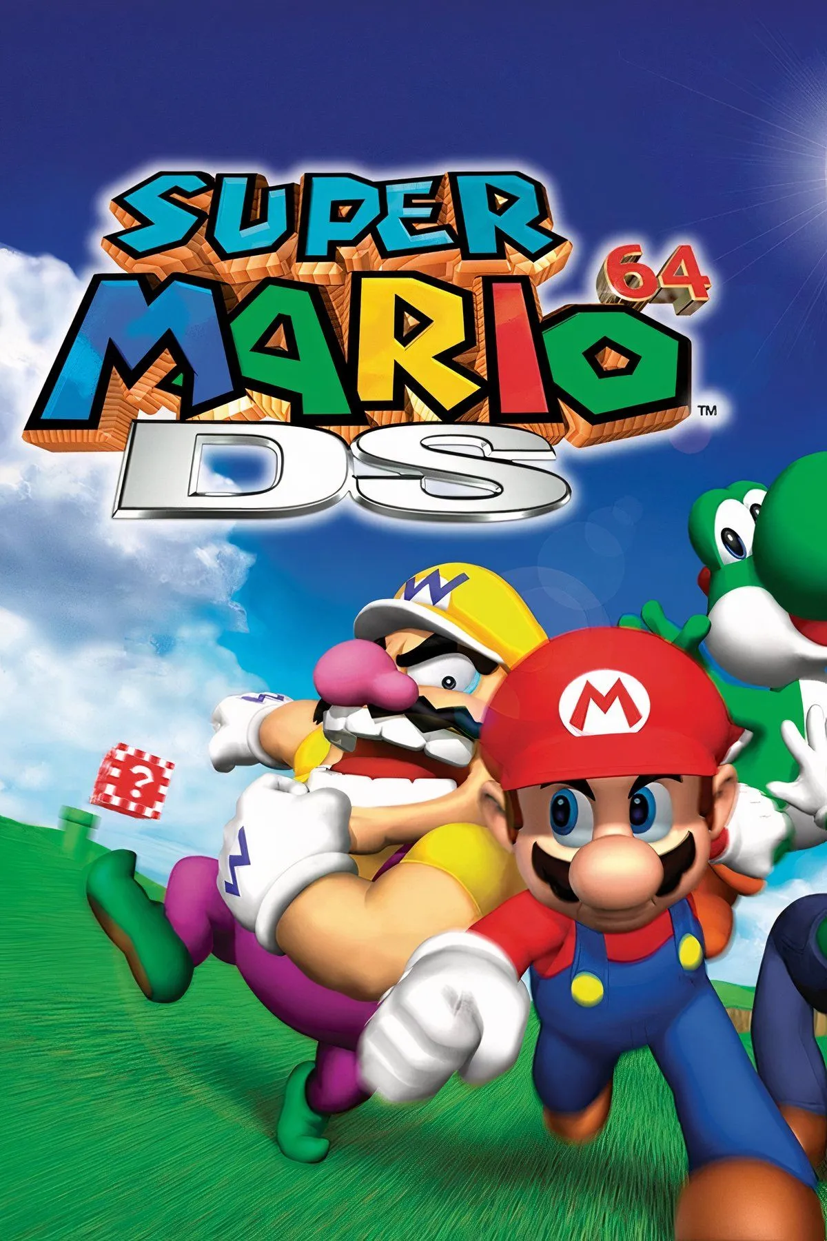 Nhiều nhân vật quen thuộc của Mario xuất hiện cùng nhau trong Super Mario 64 DS, điểm khác biệt lớn so với bản gốc.