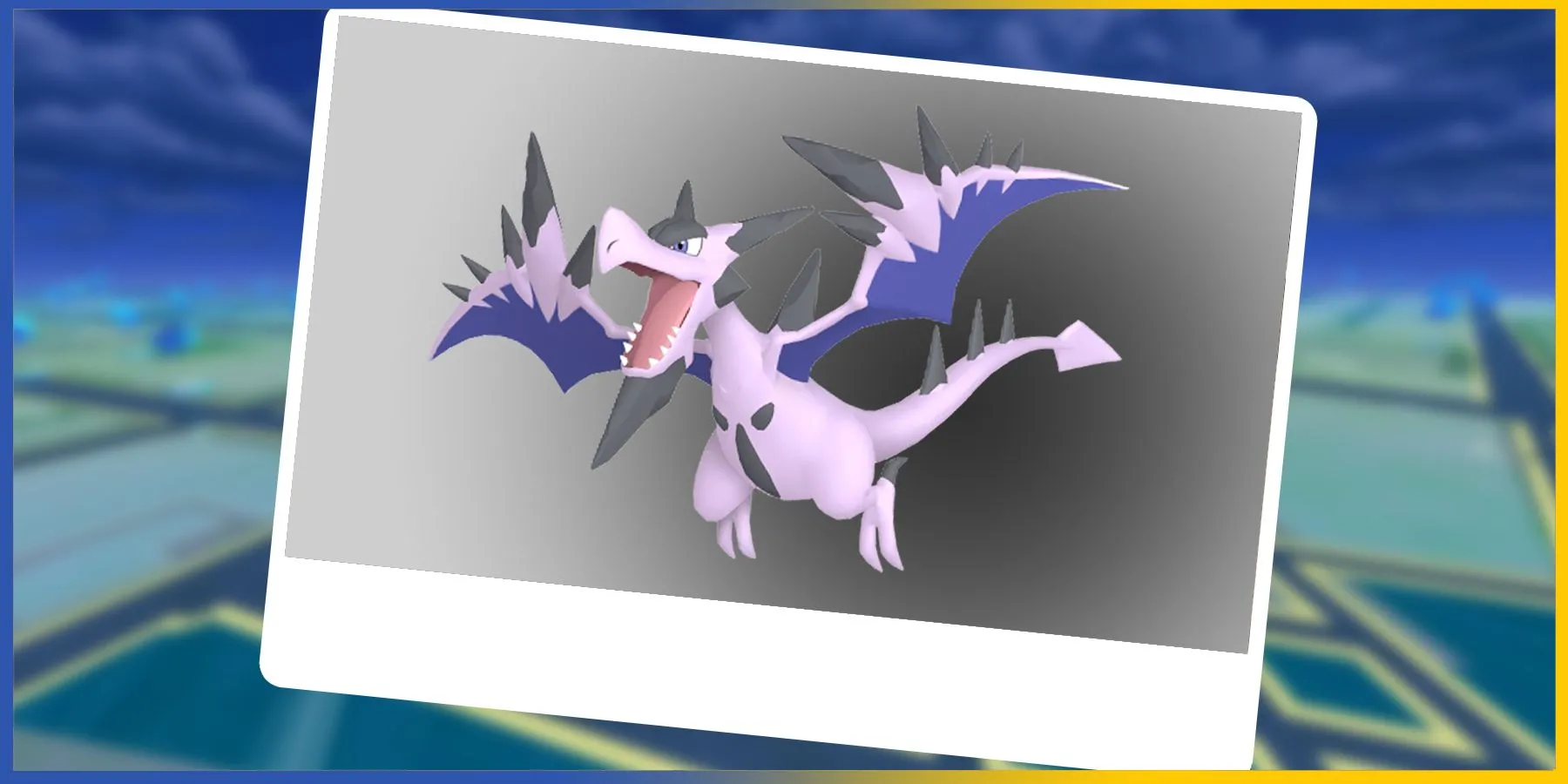 Phiên bản Mega Aerodactyl Shiny với màu sắc đặc biệt trong Pokemon GO