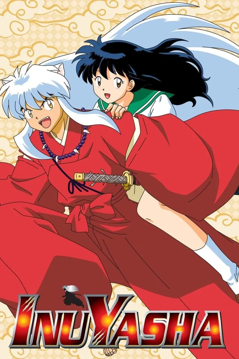 Poster anime Inuyasha, biểu tượng của thể loại isekai và hành trình tìm mảnh ngọc Tứ Hồn.