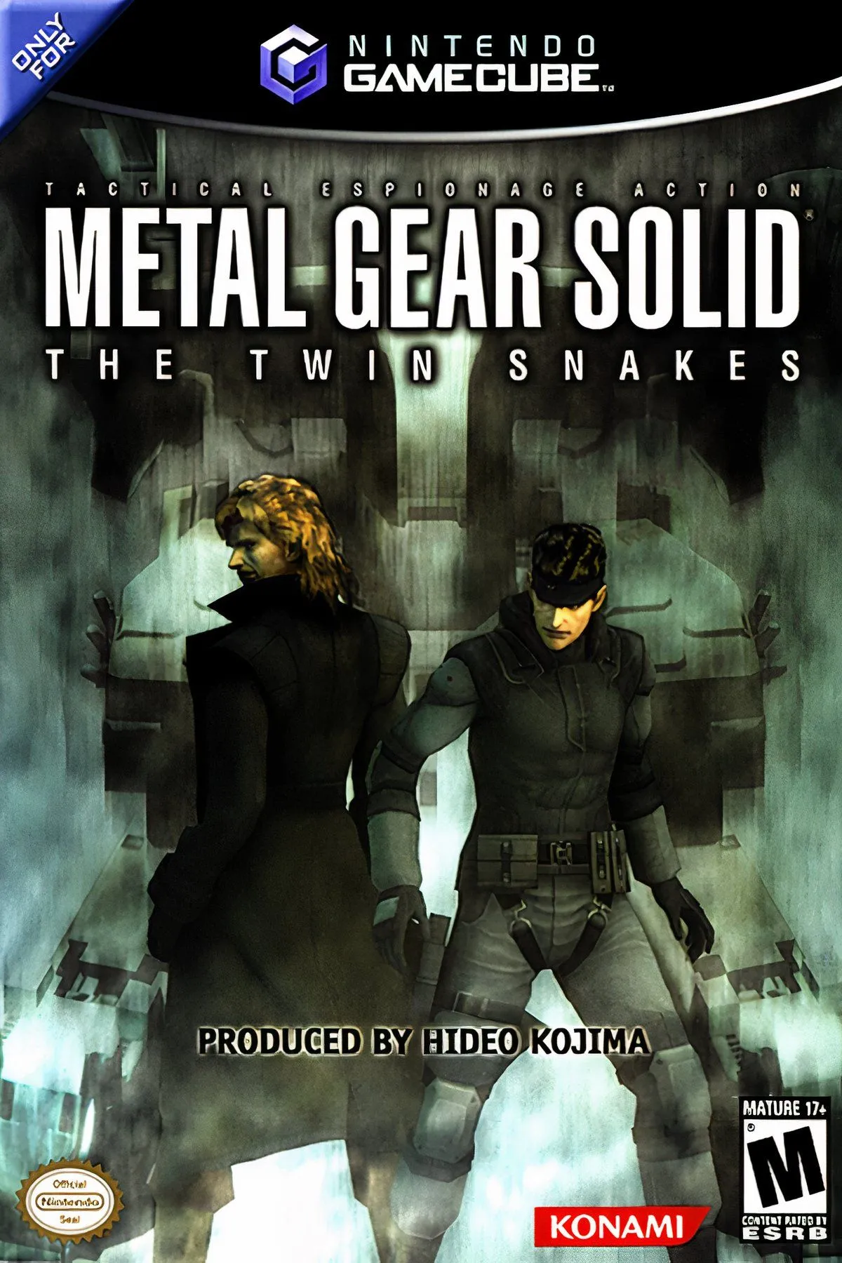 Solid Snake trong Metal Gear Solid The Twin Snakes trên GameCube