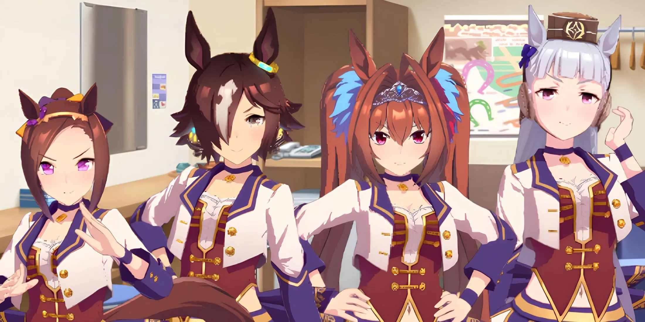 Tổng hợp các nhân vật ngựa đua trong game Umamusume Pretty Derby