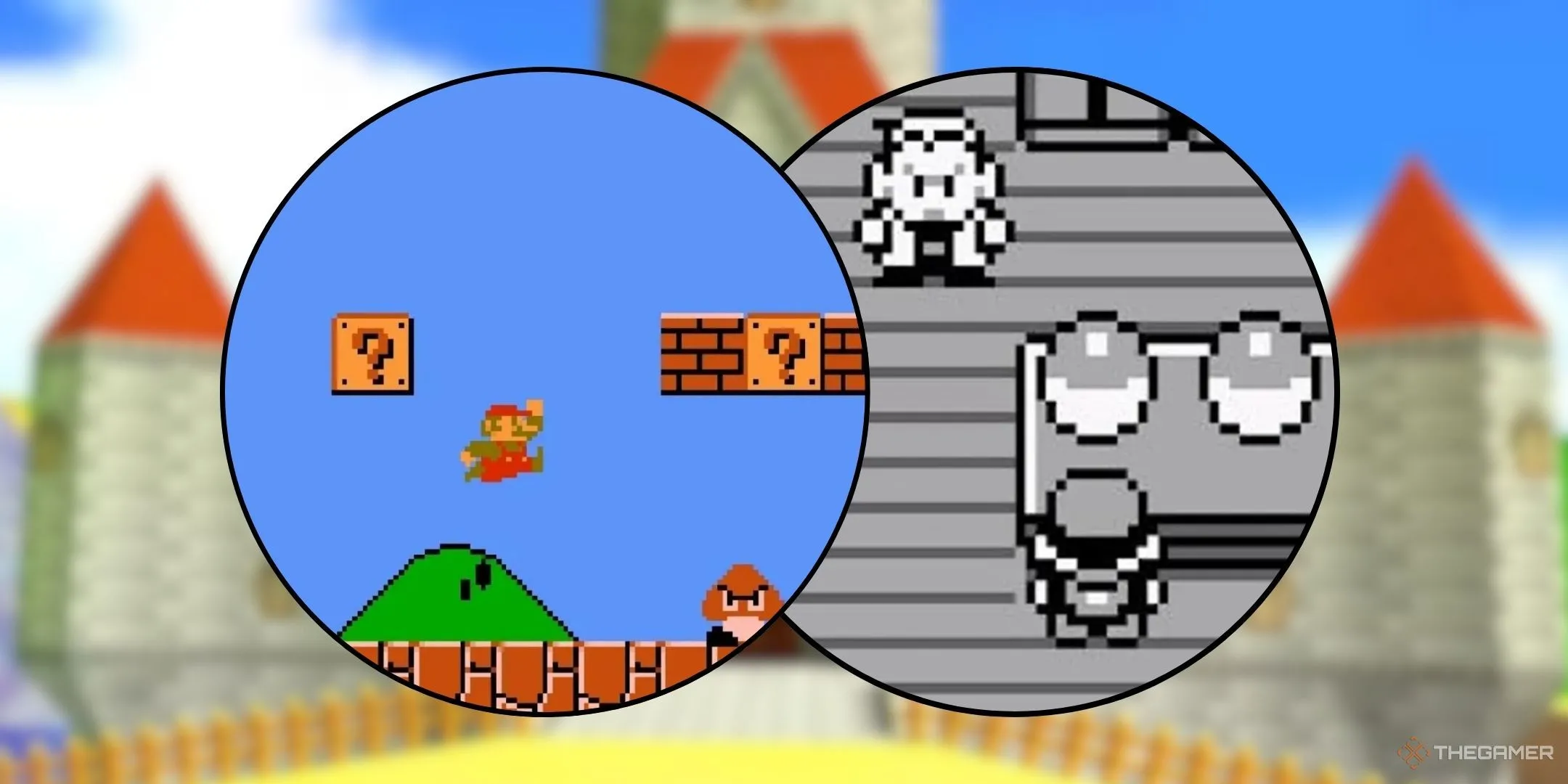 Tổng hợp các tựa game kinh điển của Nintendo như Super Mario Bros và Pokemon Red Blue.