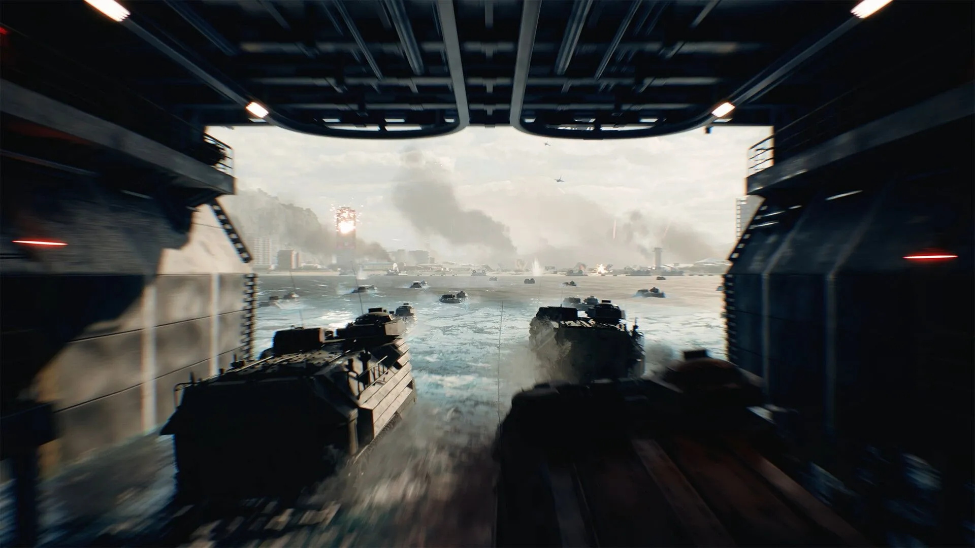 Trận chiến khốc liệt trong Battlefield 6, nơi người chơi trải nghiệm sự hỗn loạn trên quy mô lớn.