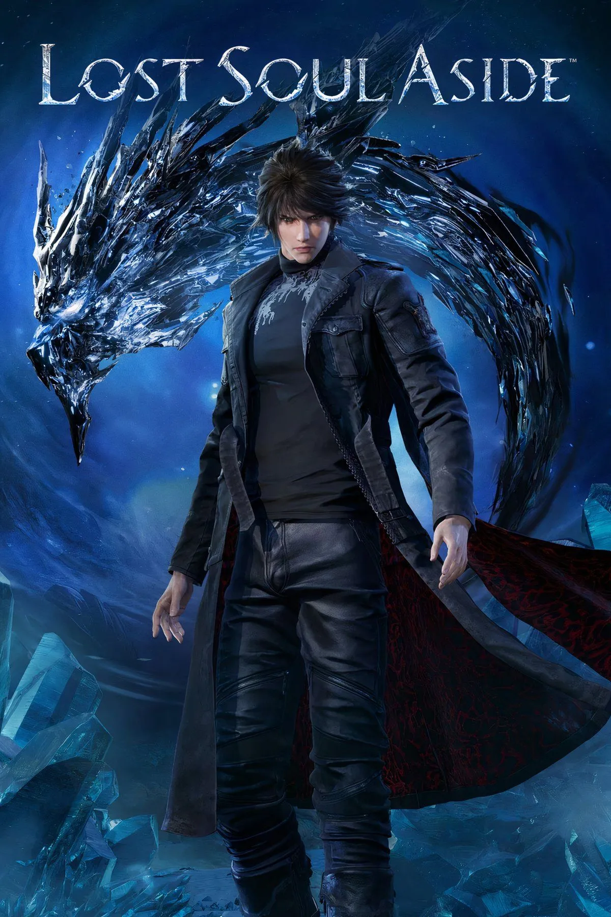 Hình ảnh bìa của Lost Soul Aside, tóm tắt thế giới giả tưởng hùng vĩ và những cuộc chiến không ngừng nghỉ.