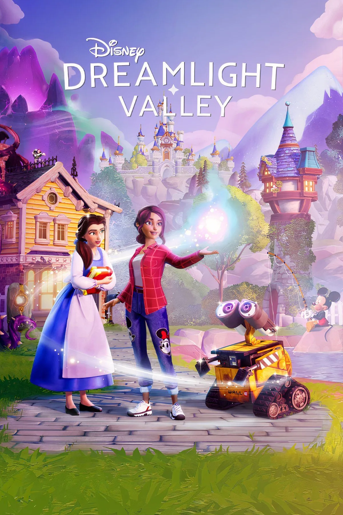 Hình ảnh tổng hợp các nhân vật Disney quen thuộc trong thế giới Disney Dreamlight Valley, đại diện cho tinh thần của game và những nội dung mới mẻ sắp được bổ sung.