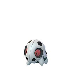 Pokemon Aron hệ thép màu xanh lam, phiên bản shiny trên Pokemon GO