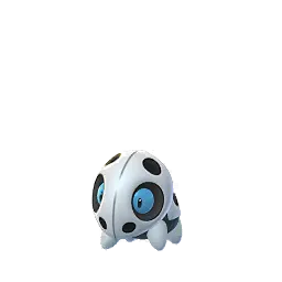 Pokemon Aron màu xám trên Pokemon GO, phiên bản thường